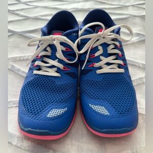 Nike Blue and Pink Sneakers